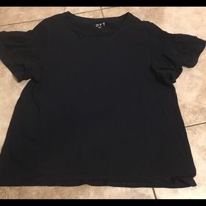 Loft dark blue short sleeve top